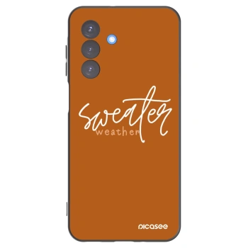 Picasee silikonski črni ovitek za Samsung Galaxy A17 5G - Sweater weather