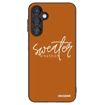 Picasee silikonski črni ovitek za Samsung Galaxy A16 4G - Sweater weather