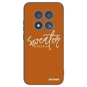 Picasee silikonski črni ovitek za Xiaomi Redmi Note 15 Pro 5G - Sweater weather