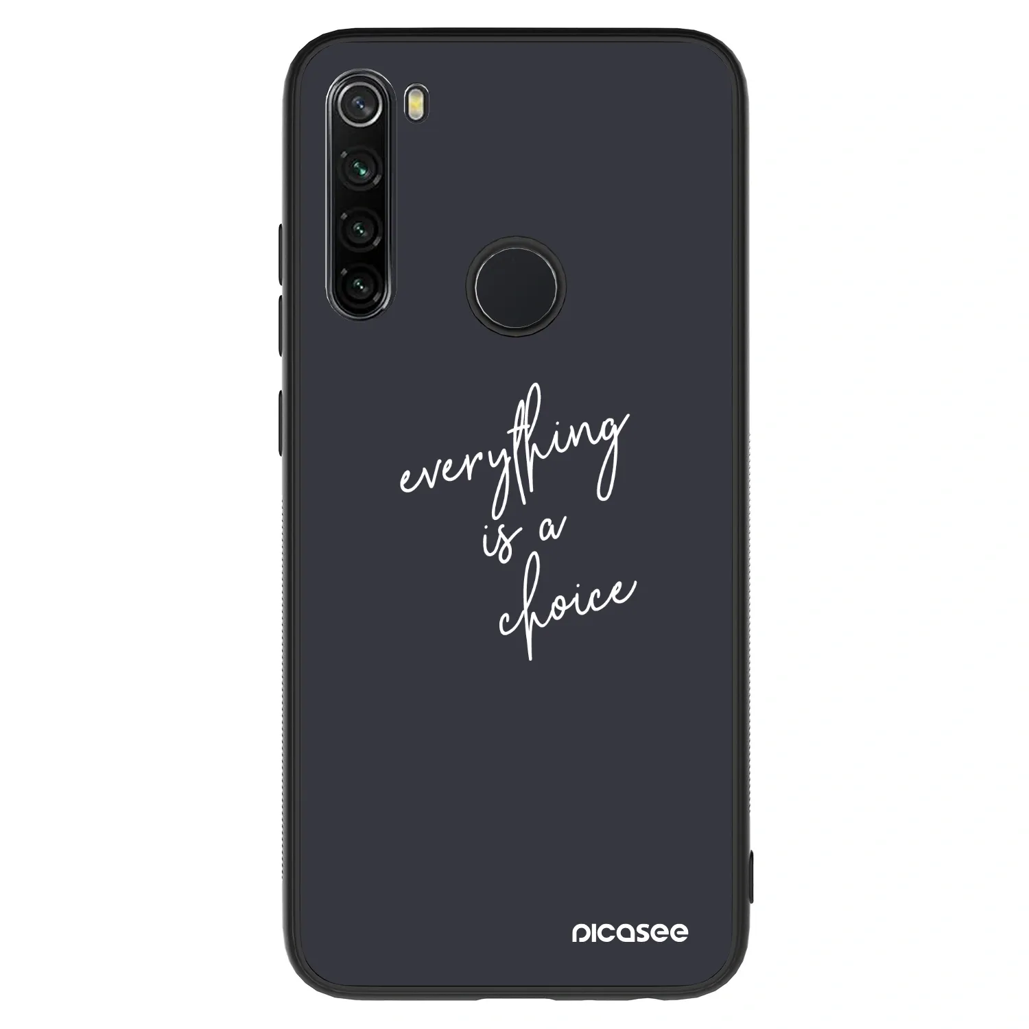 Picasee ULTIMATE CASE za Xiaomi Redmi Note 8 - Everything is a choice
