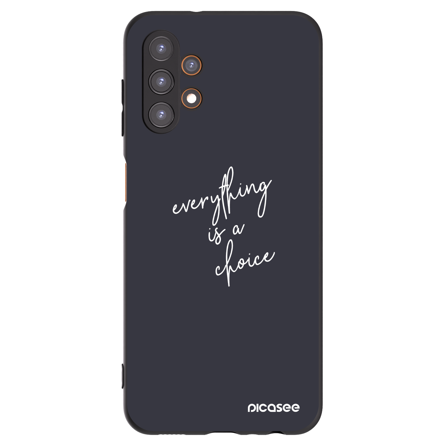 Picasee silikonski črni ovitek za Samsung Galaxy A13 4G A135 - Everything is a choice