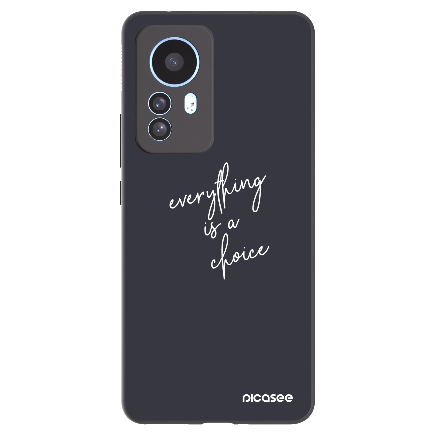 Picasee silikonski črni ovitek za Xiaomi 12T Pro - Everything is a choice