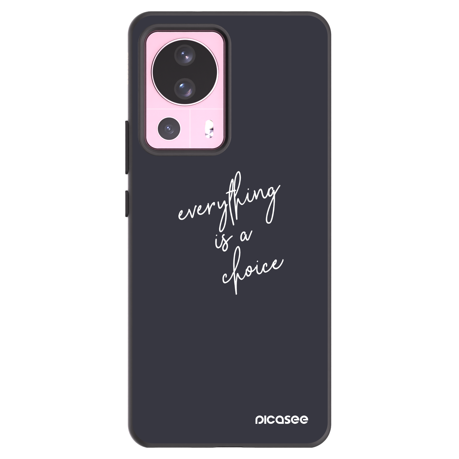 Picasee silikonski črni ovitek za Xiaomi 13 Lite - Everything is a choice