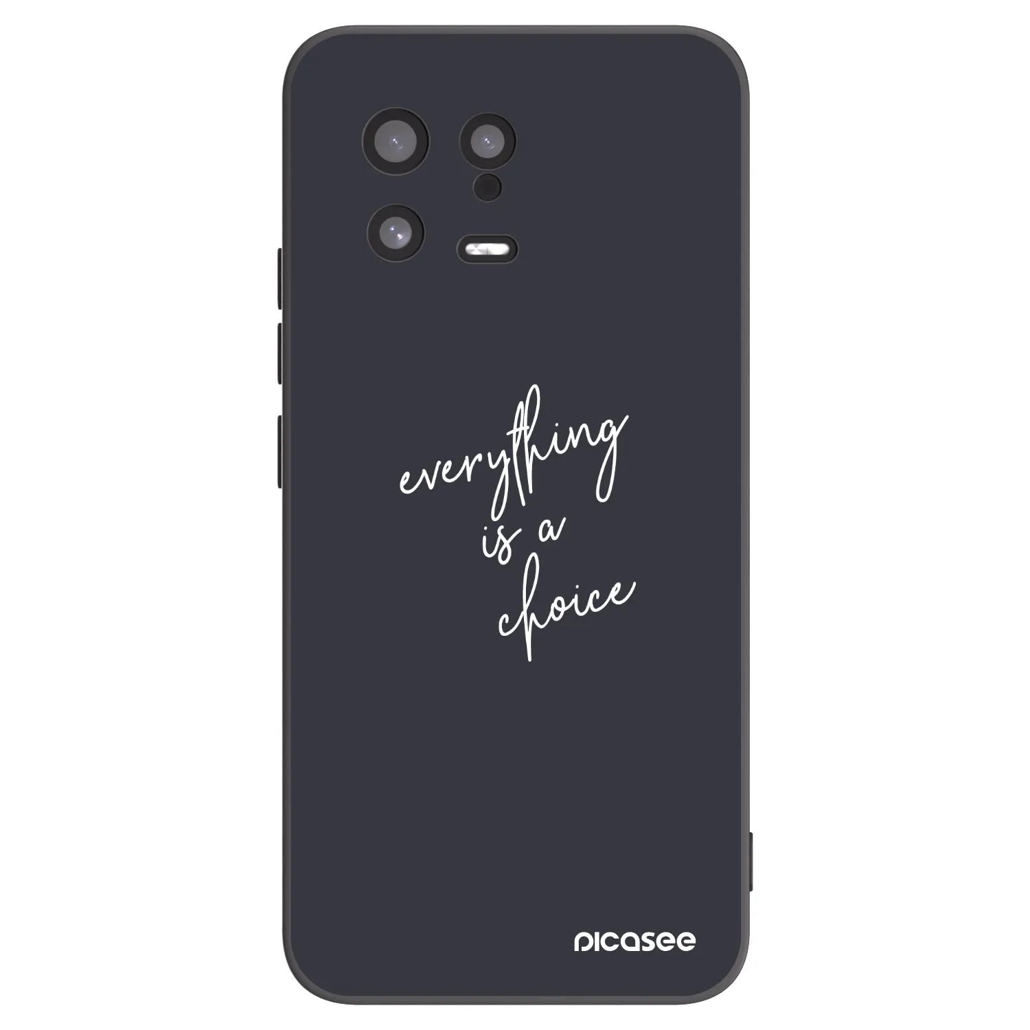 Picasee silikonski črni ovitek za Xiaomi 13 - Everything is a choice