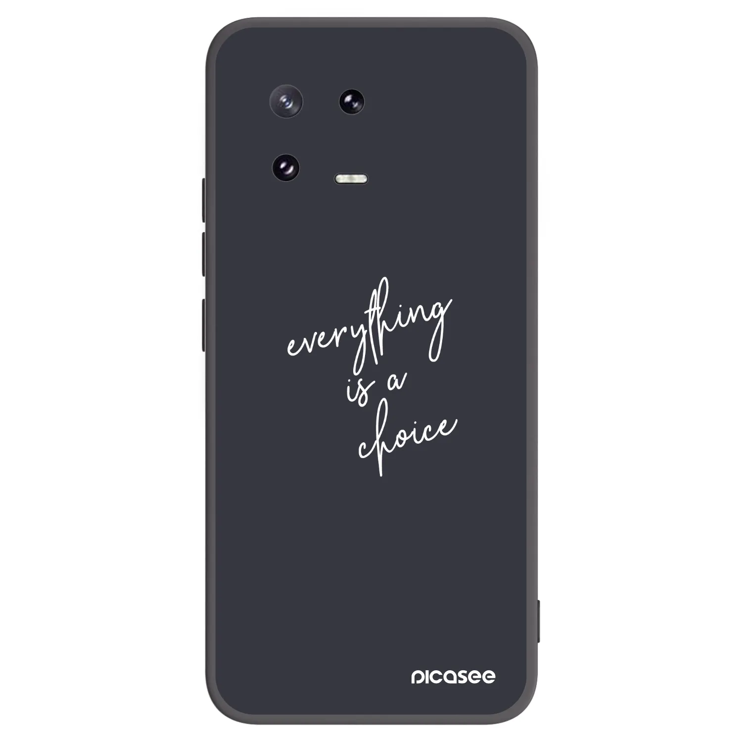 Picasee silikonski črni ovitek za Xiaomi 13 Pro - Everything is a choice