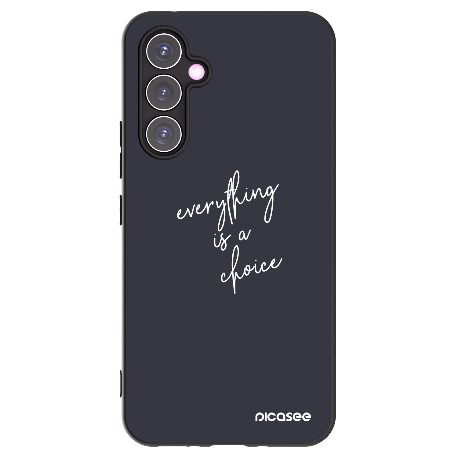 Picasee silikonski črni ovitek za Samsung Galaxy A54 5G A546B - Everything is a choice