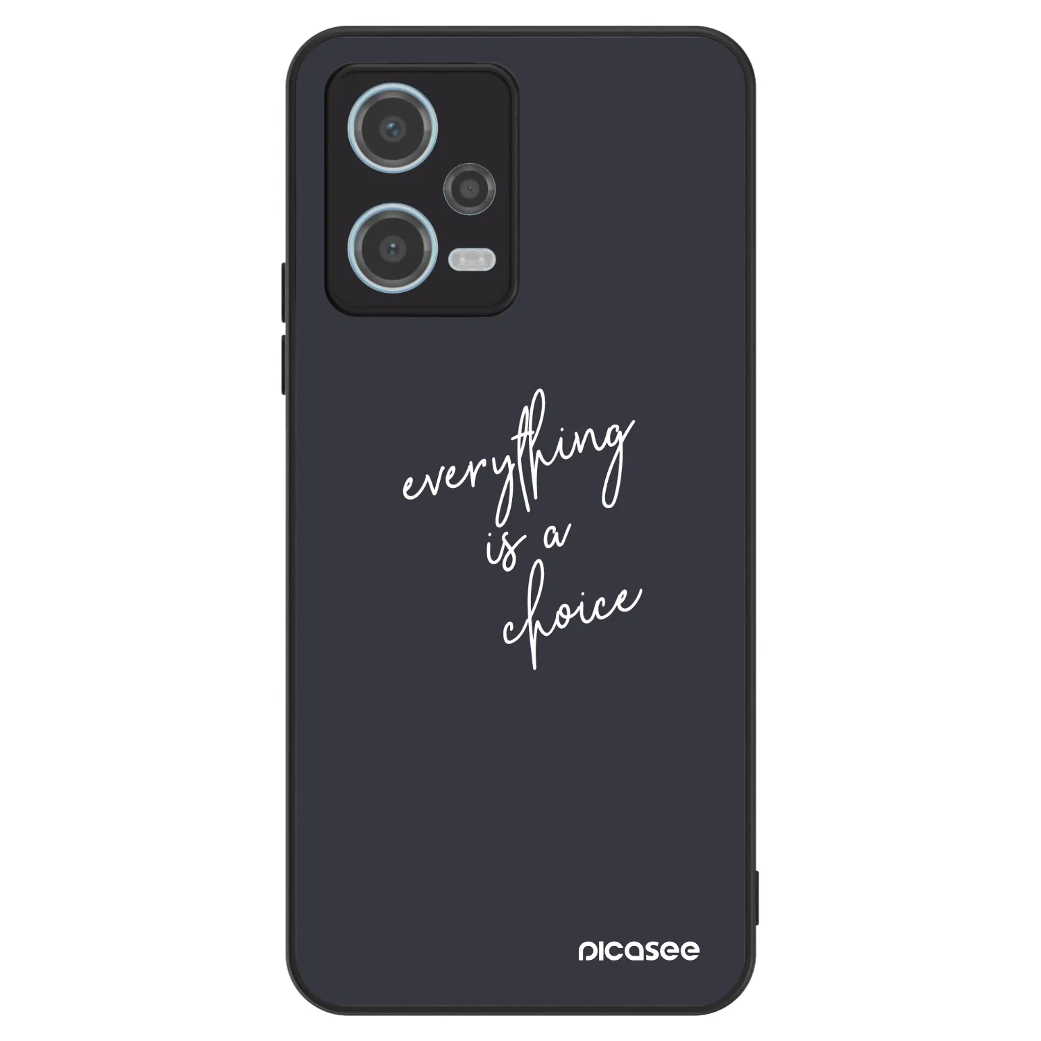 Picasee ULTIMATE CASE za Xiaomi Redmi Note 12 5G - Everything is a choice