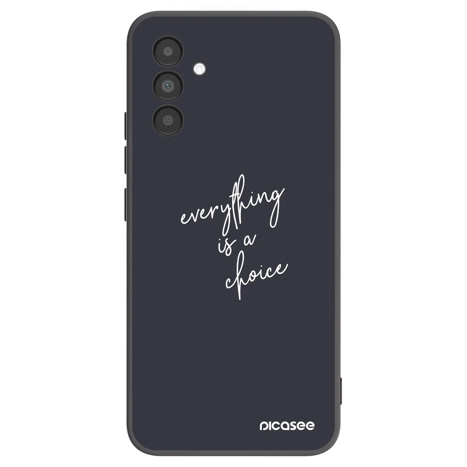 Picasee silikonski črni ovitek za Samsung Galaxy A04s A047F - Everything is a choice
