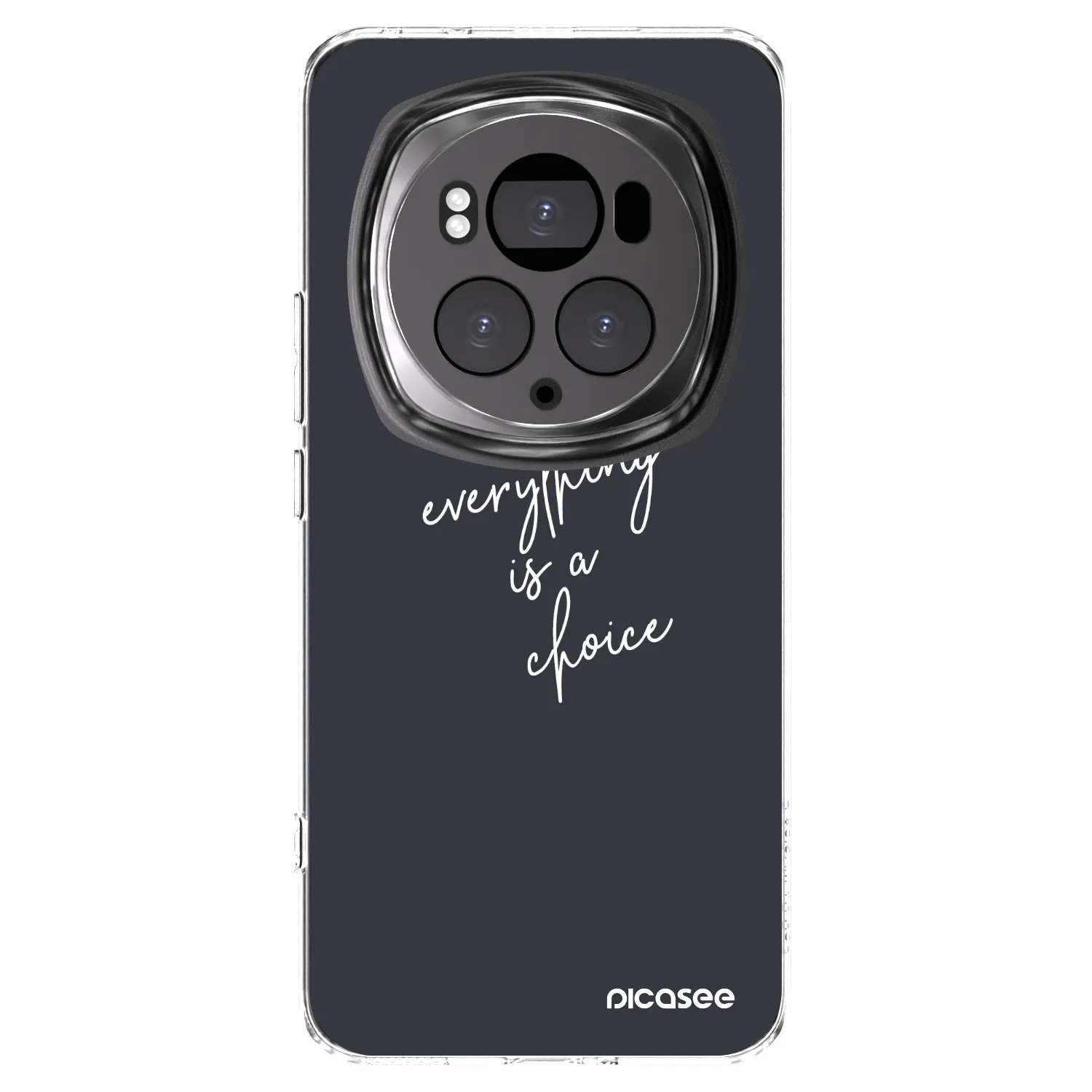 Picasee silikonski prozorni ovitek za Honor Magic6 Pro - Everything is a choice