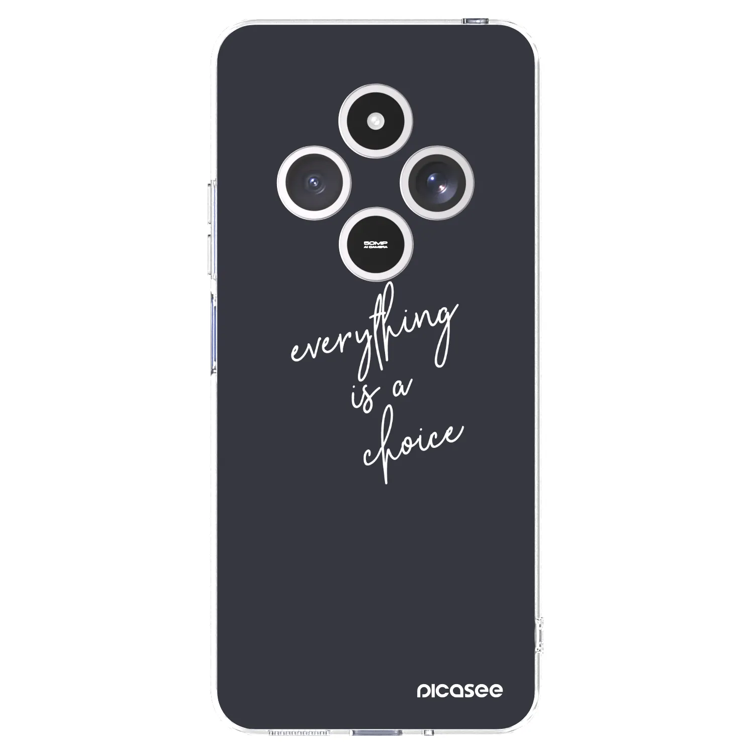 Picasee silikonski prozorni ovitek za Xiaomi Redmi 14C - Everything is a choice