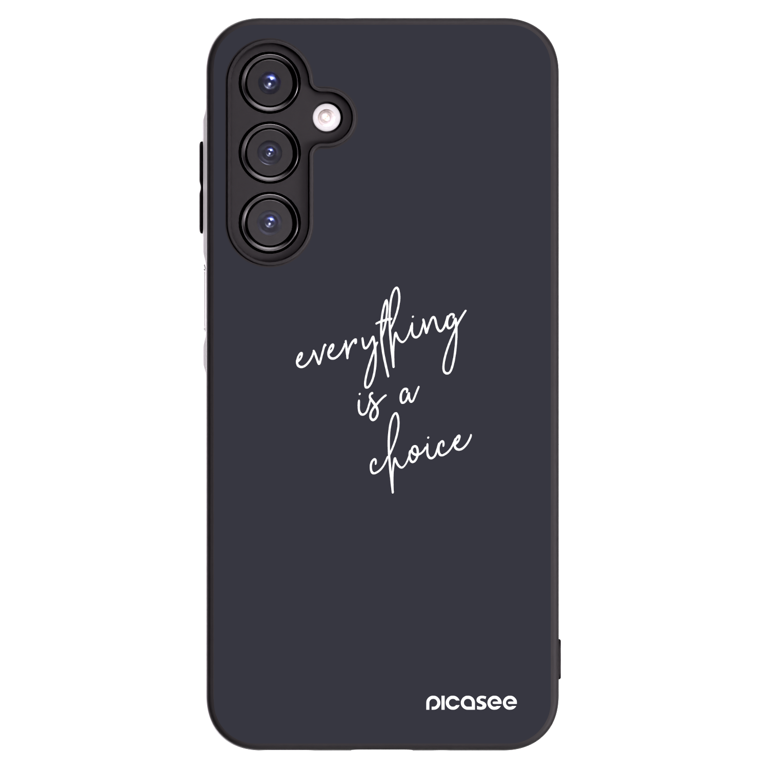 Picasee silikonski črni ovitek za Samsung Galaxy A16 5G - Everything is a choice