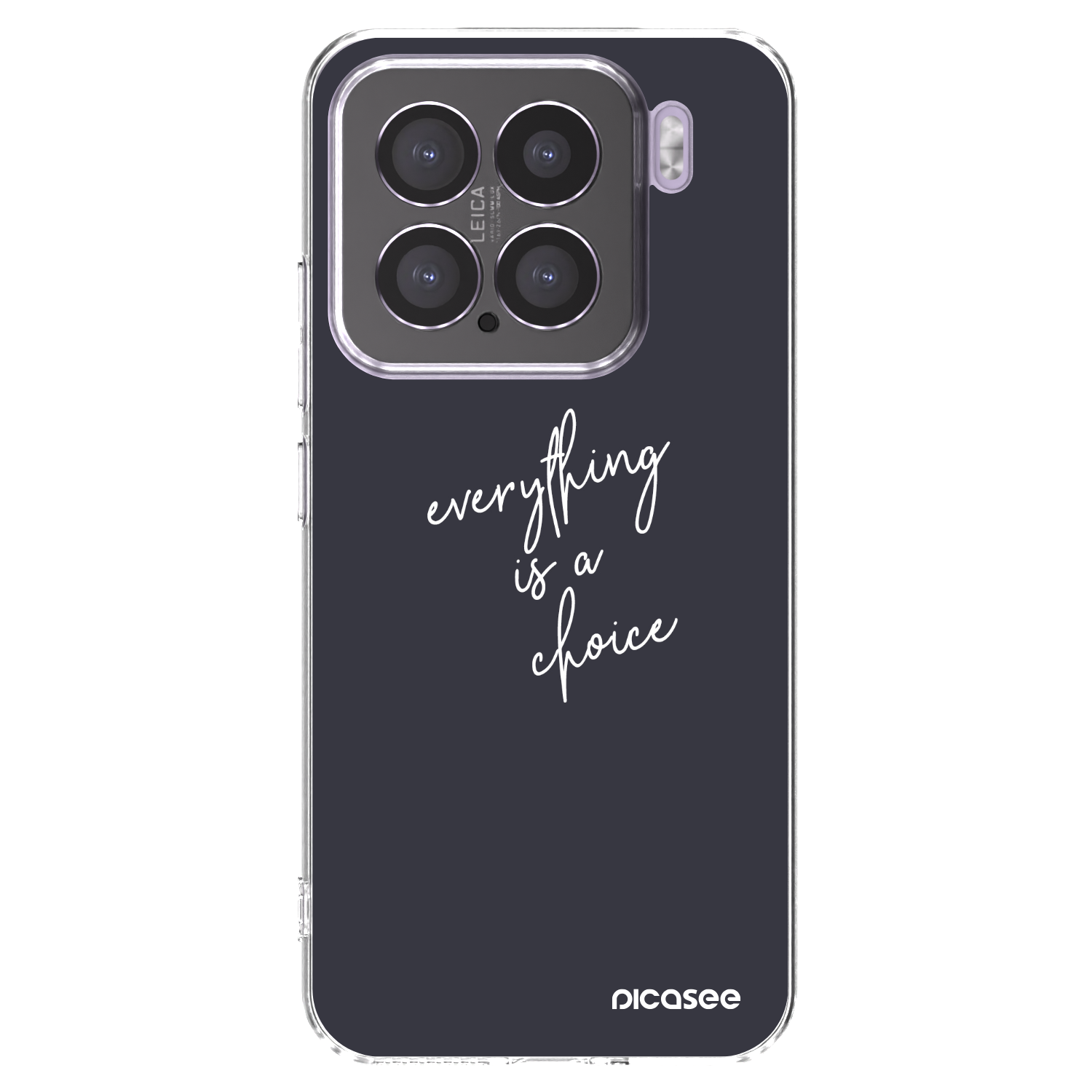 Picasee silikonski prozorni ovitek za Xiaomi 15 - Everything is a choice