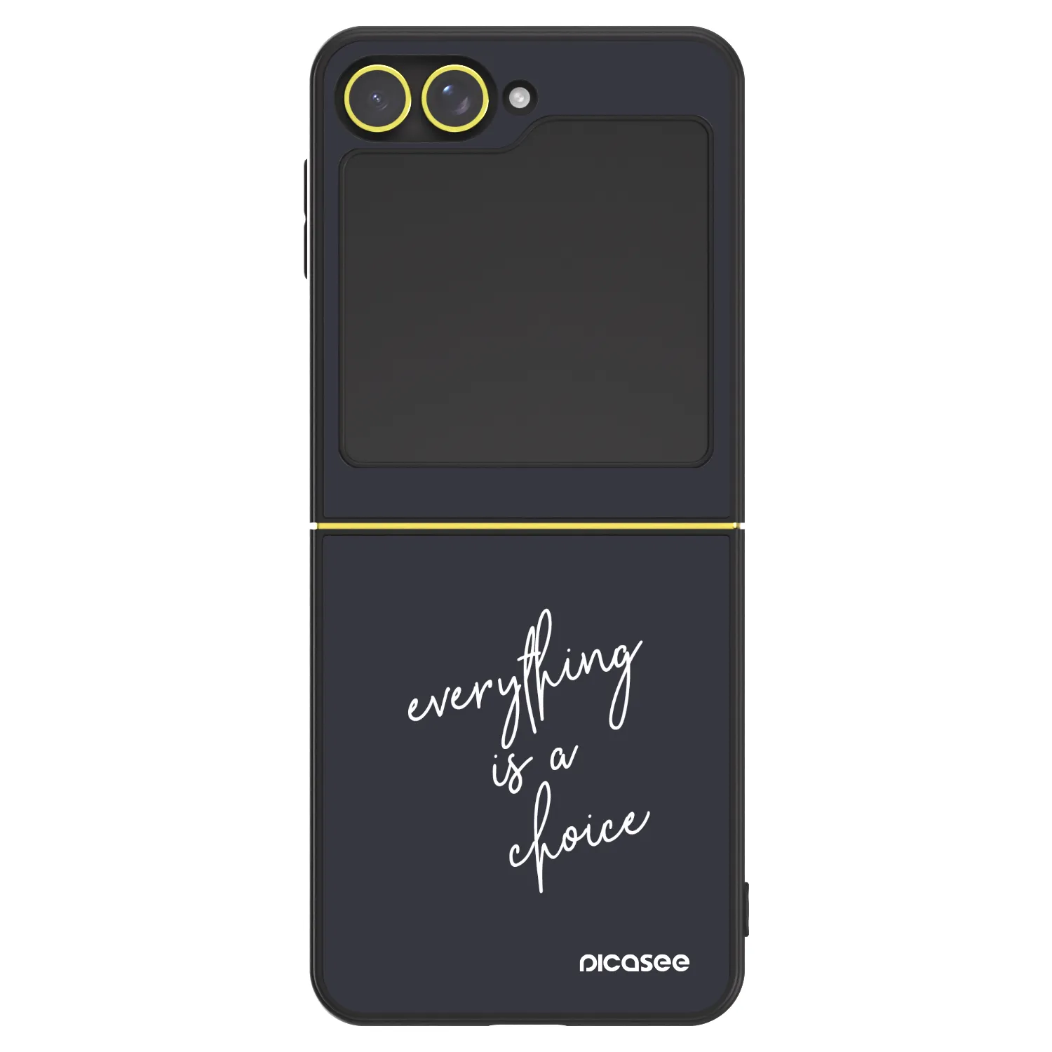Picasee ULTIMATE CASE za Samsung Galaxy Z Flip6 5G - Everything is a choice