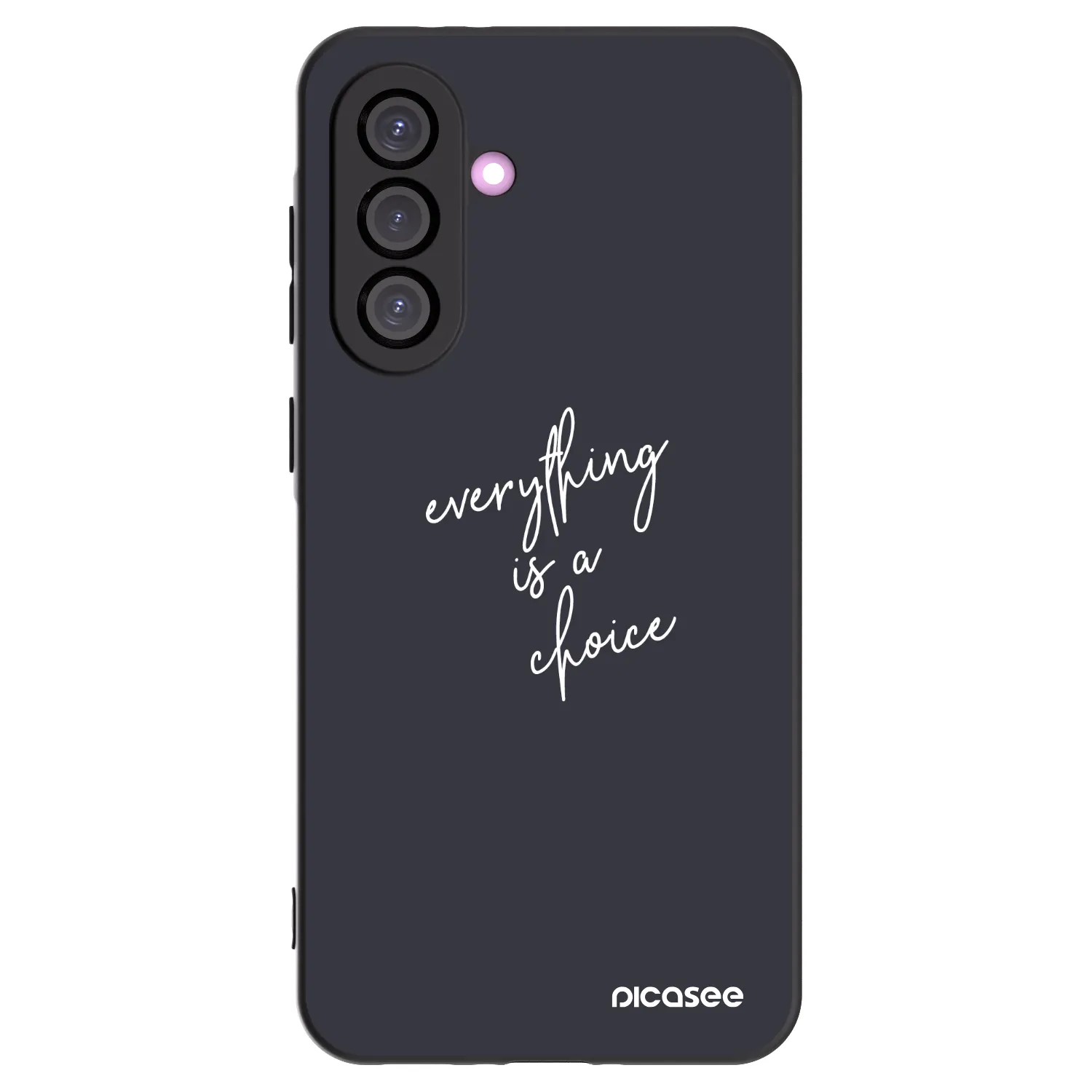 Picasee silikonski črni ovitek za Samsung Galaxy A56 5G A566B - Everything is a choice