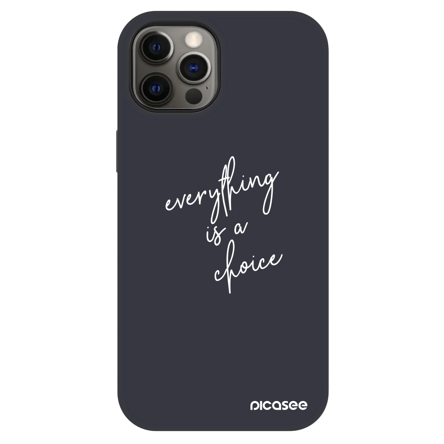Picasee Fashion Case MagSafe za Apple iPhone 12 - Everything is a choice