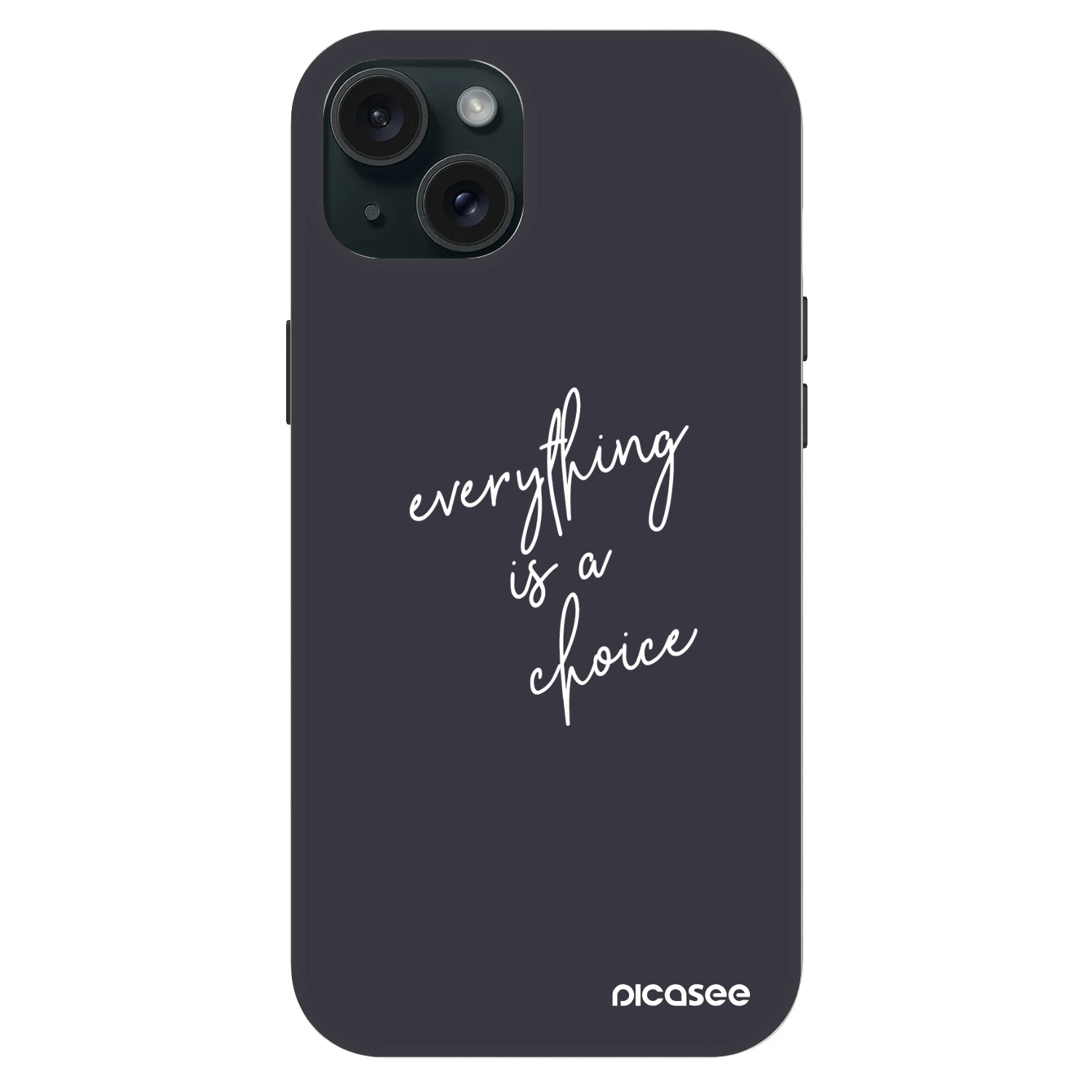 Picasee Fashion Case MagSafe za Apple iPhone 15 Plus - Everything is a choice