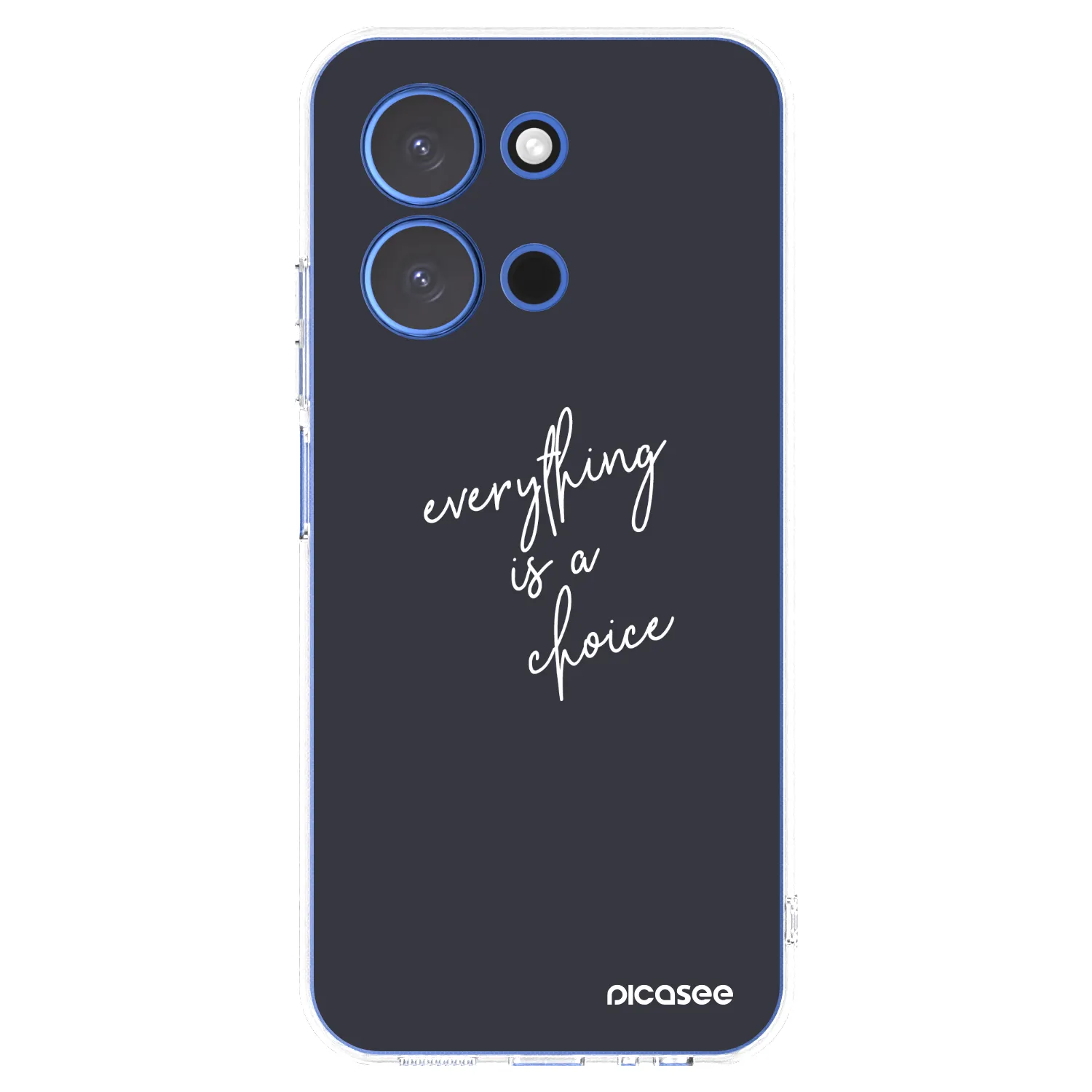 Picasee silikonski prozorni ovitek za Xiaomi Redmi 15C 4G - Everything is a choice