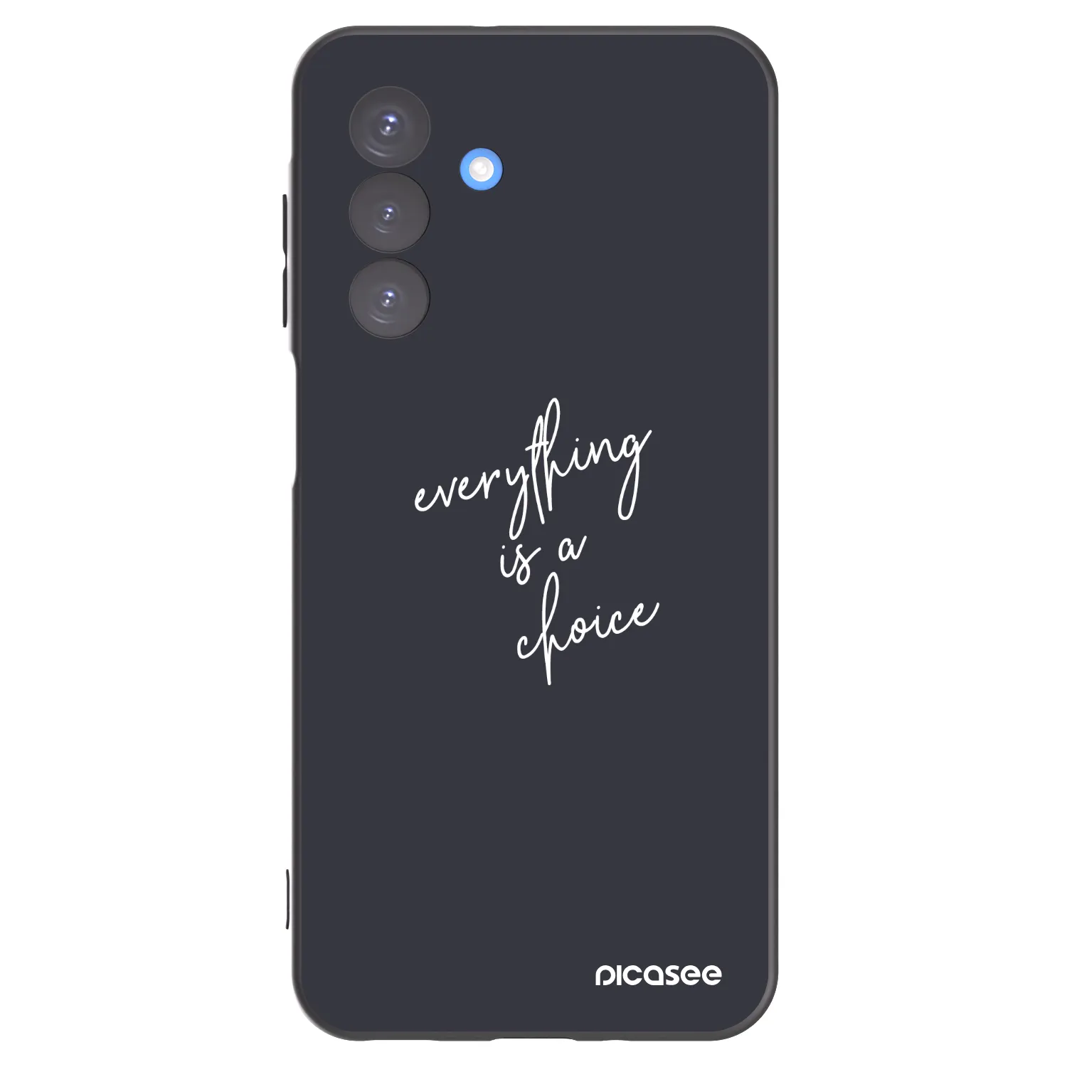Picasee silikonski črni ovitek za Samsung Galaxy A17 5G - Everything is a choice