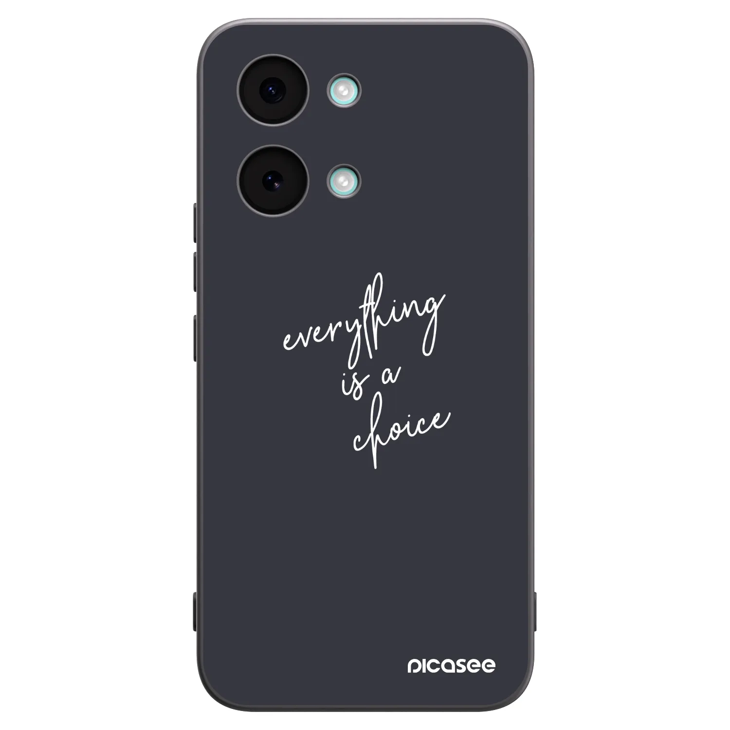 Picasee silikonski črni ovitek za Xiaomi Poco X8 Pro Max - Everything is a choice