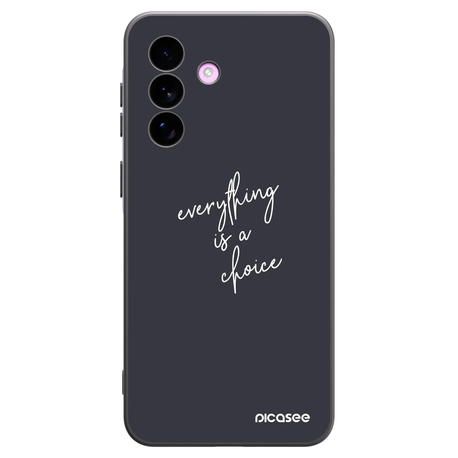 Picasee silikonski črni ovitek za Samsung Galaxy A57 5G - Everything is a choice