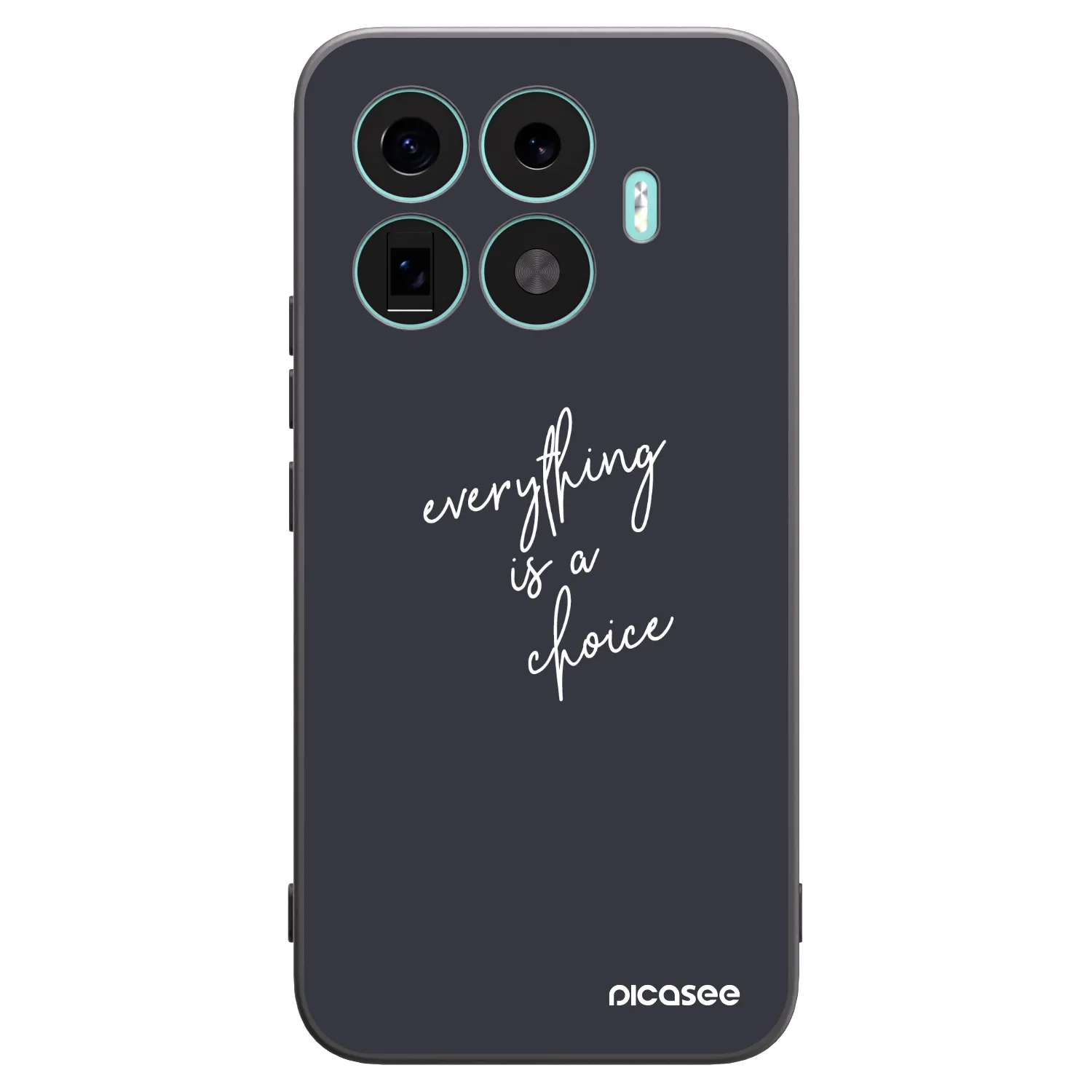 Picasee silikonski črni ovitek za Xiaomi 17T Pro - Everything is a choice