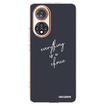 Picasee silikonski prozorni ovitek za Huawei Nova 9 - Everything is a choice