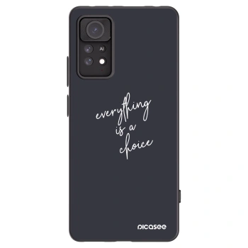 Picasee silikonski črni ovitek za Xiaomi Redmi Note 11 Pro - Everything is a choice