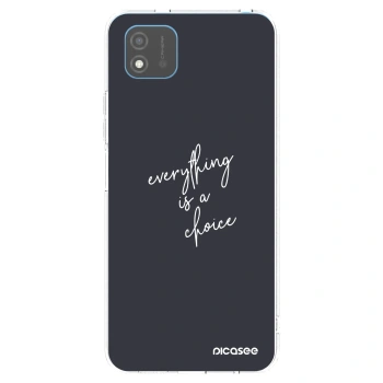 Picasee silikonski prozorni ovitek za Realme C11 (2021) - Everything is a choice