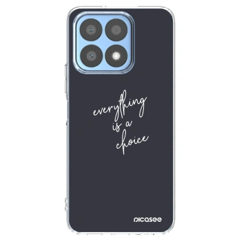 Picasee silikonski prozorni ovitek za Honor X8a - Everything is a choice