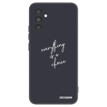 Picasee silikonski črni ovitek za Samsung Galaxy A04s A047F - Everything is a choice
