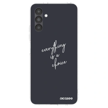 Picasee silikonski prozorni ovitek za Samsung Galaxy A04s A047F - Everything is a choice