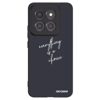 Picasee silikonski črni ovitek za Xiaomi 14 Pro - Everything is a choice