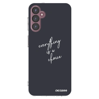Picasee silikonski prozorni ovitek za Samsung Galaxy A05s A057G - Everything is a choice