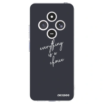 Picasee silikonski prozorni ovitek za Xiaomi Redmi 14C - Everything is a choice