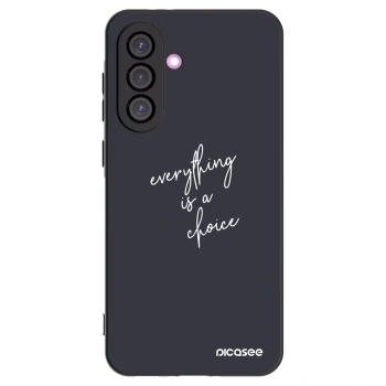 Picasee silikonski črni ovitek za Samsung Galaxy A56 5G A566B - Everything is a choice