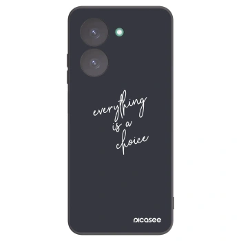 Picasee silikonski črni ovitek za Xiaomi Redmi A5 - Everything is a choice