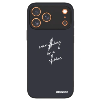 Picasee ULTIMATE CASE za Apple iPhone 17 Pro Max - Everything is a choice