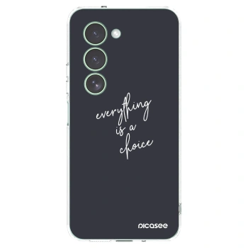 Picasee silikonski prozorni ovitek za Xiaomi Redmi 15 5G - Everything is a choice