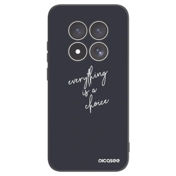 Picasee silikonski črni ovitek za Xiaomi Redmi Note 15 Pro 4G - Everything is a choice