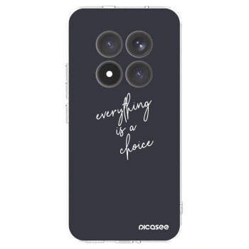 Picasee silikonski prozorni ovitek za Xiaomi Redmi Note 15 Pro+ - Everything is a choice