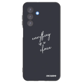 Picasee silikonski črni ovitek za Samsung Galaxy A17 5G - Everything is a choice
