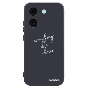 Picasee silikonski črni ovitek za Xiaomi Poco X8 Pro - Everything is a choice