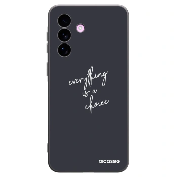 Picasee silikonski črni ovitek za Samsung Galaxy A57 5G - Everything is a choice