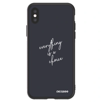 Picasee ULTIMATE CASE za Apple iPhone X/XS - Everything is a choice