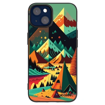 Picasee silikonski črni ovitek za Apple iPhone 14 - Colorado