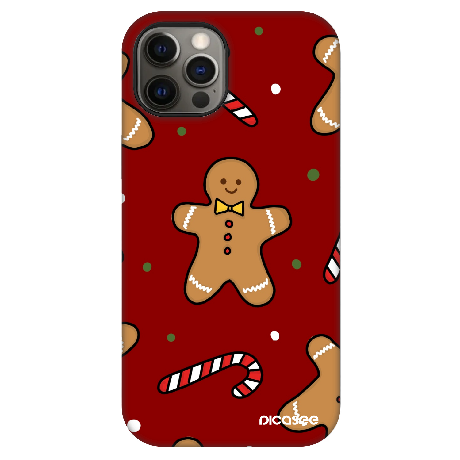 Picasee Fashion Case MagSafe za Apple iPhone 12 - Gingerbread 2