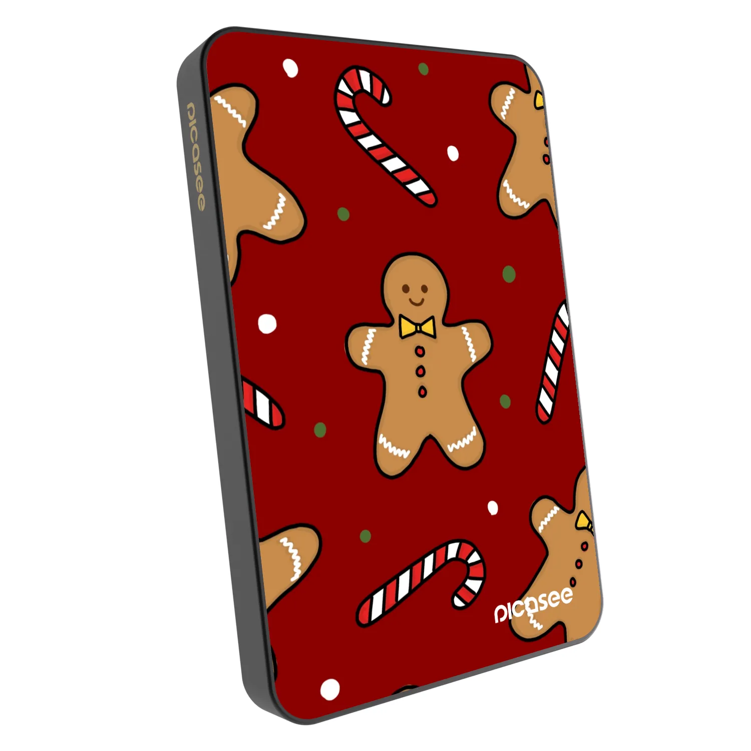Picasee Prenosna baterija z MagSafe 5 000 mAh Siva - Gingerbread 2