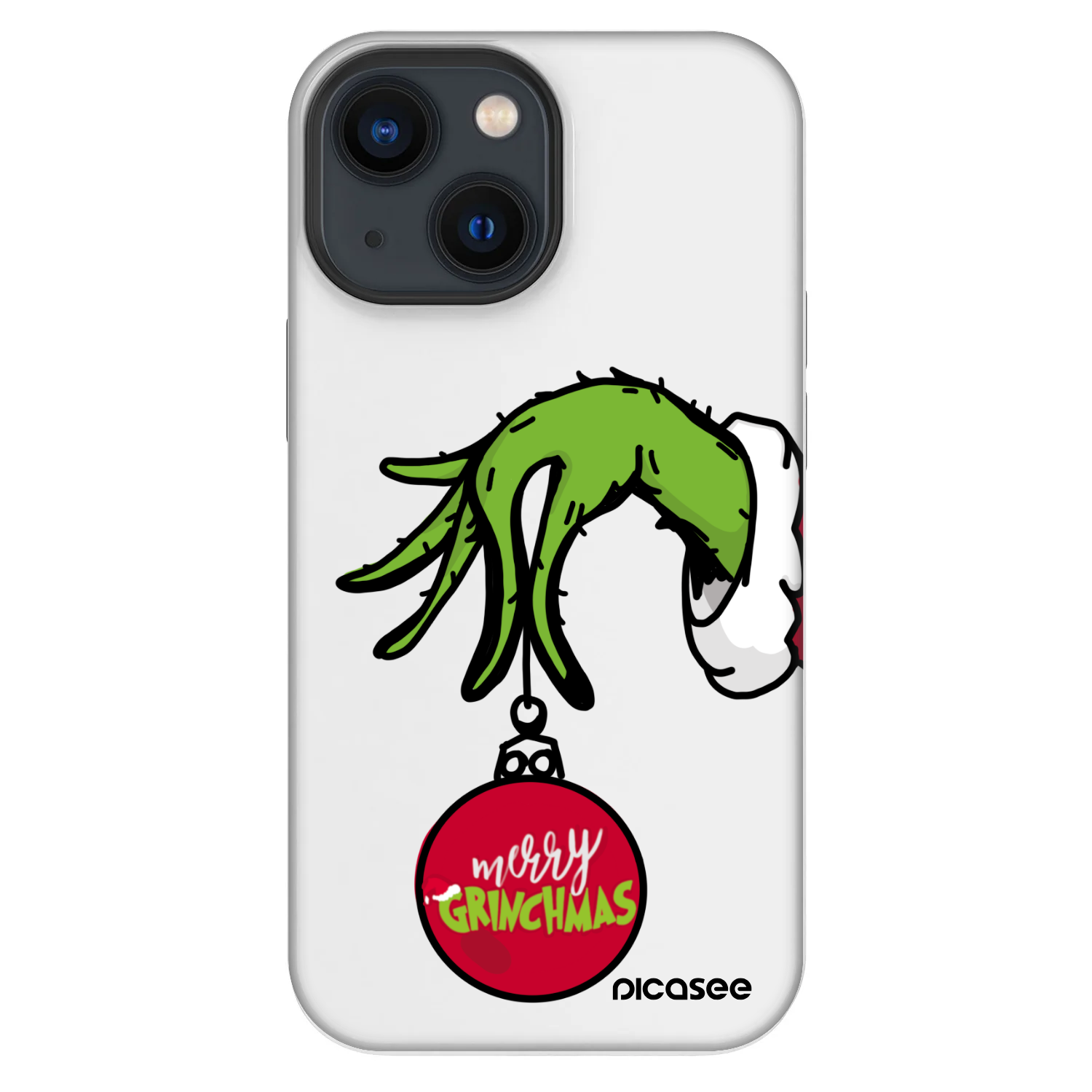 Picasee Fashion Case za Apple iPhone 13 mini - Grinch