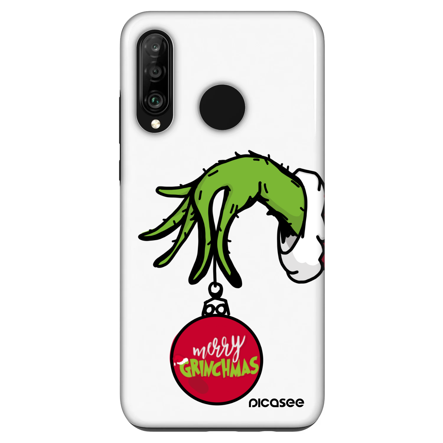 Picasee Fashion Case za Huawei P30 Lite - Grinch