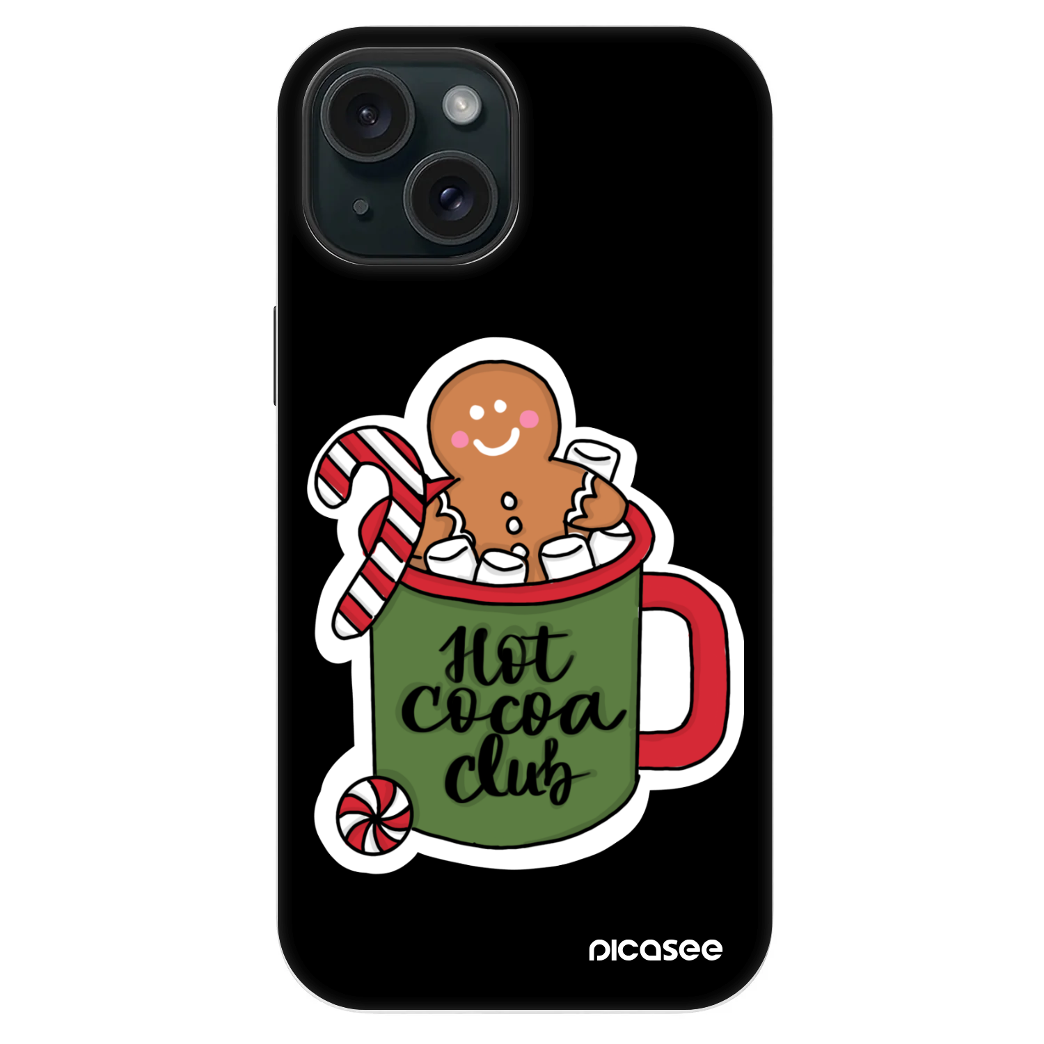 Picasee Fashion Case MagSafe za Apple iPhone 14 - Hot Cocoa Club
